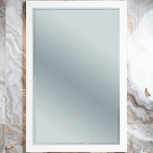 Зеркало Boheme NeoArt Vallessi Dolce 567-W белое в ванную от интернет-магазине сантехники Sanbest