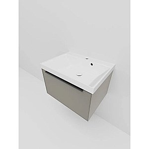 Тумба с раковиной La Fenice Simpla 60 FNC-01-SIM-C-60 бежевая матовая для ванной в интернет-магазине Sanbest