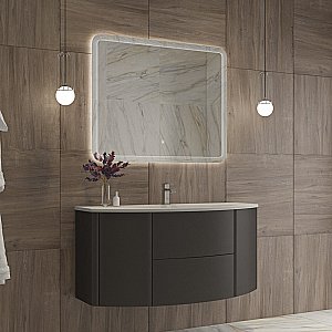 Зеркало с LED подстветкой Cezares DUET CZR-SPC-LED-TCH 110x80 в ванную от интернет-магазине сантехники Sanbest