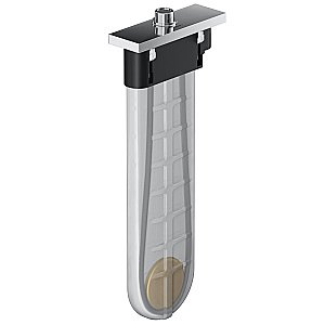 Подключение для ручного душа Hansgrohe sBox 28010000 внешняя часть, хром купить в интернет-магазине сантехники Sanbest