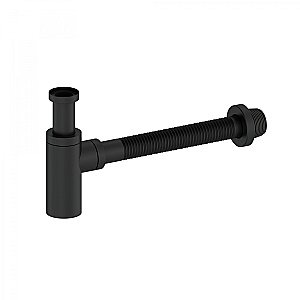 Сифон для раковины WONZON & WOGHAND WW-88SS101-MB черный матовый купить в интернет-магазине сантехники Sanbest