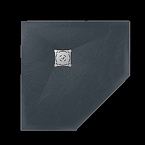 Душевой поддон RGW Stone Tray 16155088-02 80х80 графит купить в интернет-магазине Sanbest