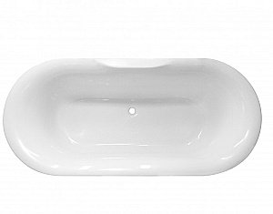 Ванна Эстет Лион silk 174x80 белая матовая купить в интернет-магазине Sanbest