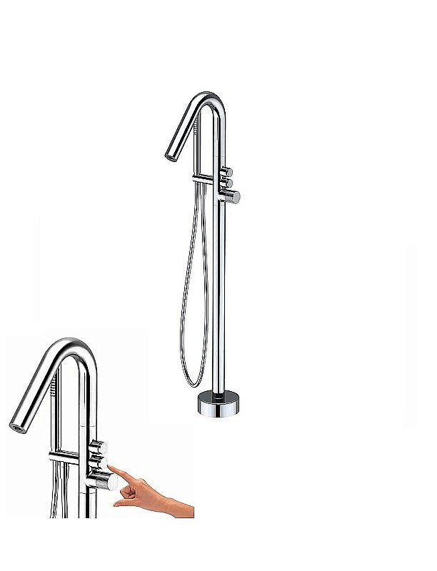 Смеситель для ванны Boch Mann SUV BM10906 хром купить в интернет-магазине сантехники Sanbest