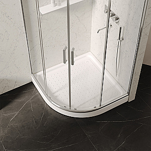 Душевой поддон Abber 90х90 AD3A090 белый купить в интернет-магазине Sanbest