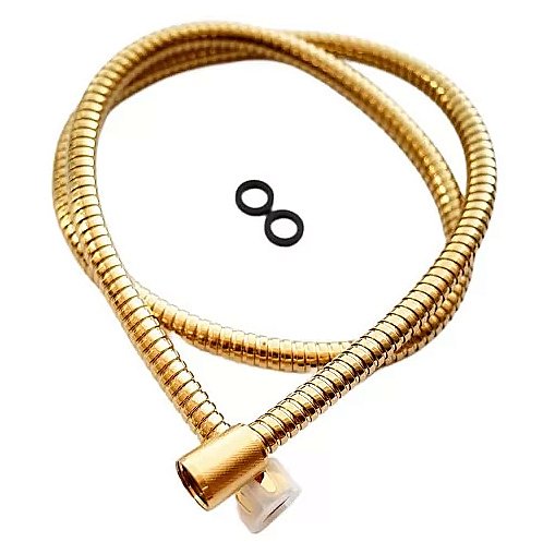 Душевой шланг CeramaLux KBH/003 золото купить в интернет-магазине сантехники Sanbest