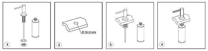 Дозатор WasserKRAFT K-1299 купить в интернет-магазине сантехники Sanbest