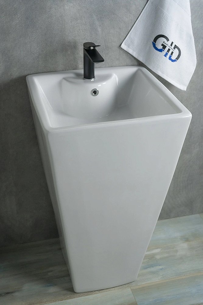 Раковина напольная Gid Autonomo 47,5 Nb145 81103 белая купить в интернет-магазине Sanbest