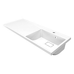 Раковина Azario Paola Magenta 120 R CS00078452 белая купить в интернет-магазине Sanbest