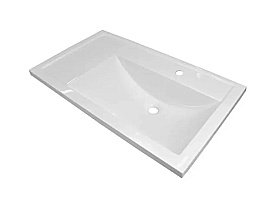 Раковина Эстет Валенсия 80 ФР-00014403 белая правая купить в интернет-магазине сантехники Sanbest