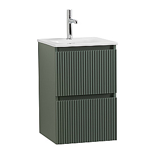 Тумба с раковиной BelBagno 40 UNO-MINI-400-2C-SO-VO+BB-8099-3-40 еловая матовая для ванной в интернет-магазине Sanbest