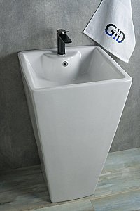 Раковина напольная Gid Autonomo 47,5 Nb145 81103 белая купить в интернет-магазине Sanbest