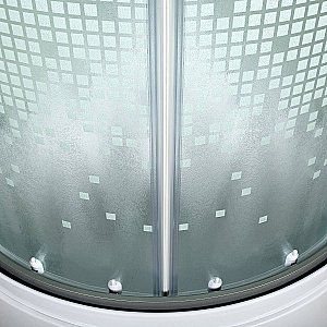 Душевая кабина DTO Серия L 908 с гм. и эл. 80x80 купить в интернет-магазине Sanbest
