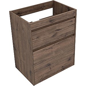 Тумба с раковиной Aquanet Токио 68 333652 дуб веллингтон для ванной в интернет-магазине Sanbest