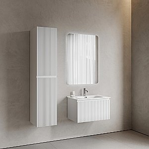 Тумба с раковиной Sancos Snob R 1.0 SNR1.070W/CN7007 Bianco для ванной в интернет-магазине Sanbest