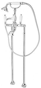 Смеситель для ванны Cezares FIRST-VDP-01-Bi хром купить в интернет-магазине сантехники Sanbest