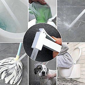 Гигиенический душ Boch Mann Resia CK-P07W BM10415 белый матовый купить в интернет-магазине сантехники Sanbest