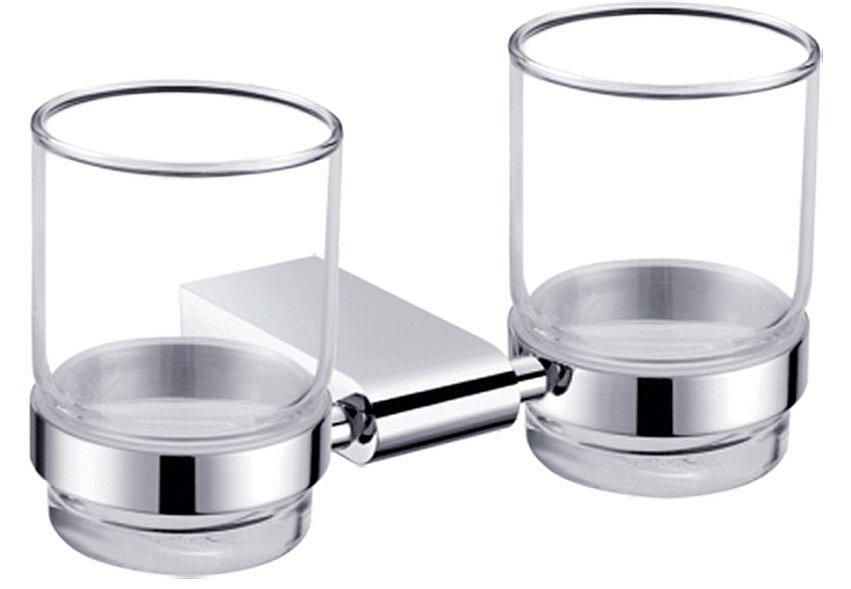 Стакан для зубных щеток CeramaLux Neo 51003 хром купить в интернет-магазине сантехники Sanbest