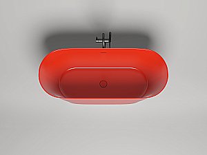 Ванна Salini Mona S-Sense 102912GRH 170х72 белая/снаружи RAL глянцевая купить в интернет-магазине Sanbest