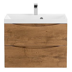 Тумба с раковиной Belbagno MARINO 75 подвесная Rovere Nature для ванной в интернет-магазине Sanbest