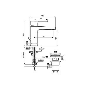 Набор смесителей Ideal Standard Esla BC264AA купить в интернет-магазине сантехники Sanbest