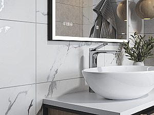 Раковина накладная Cersanit MODUO 57 63571 белая купить в интернет-магазине Sanbest