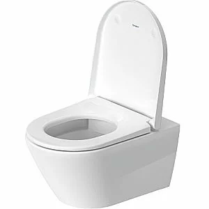 Унитаз подвесной Duravit D-Neo 2577090000 белый, безободковый купить в интернет-магазине Sanbest