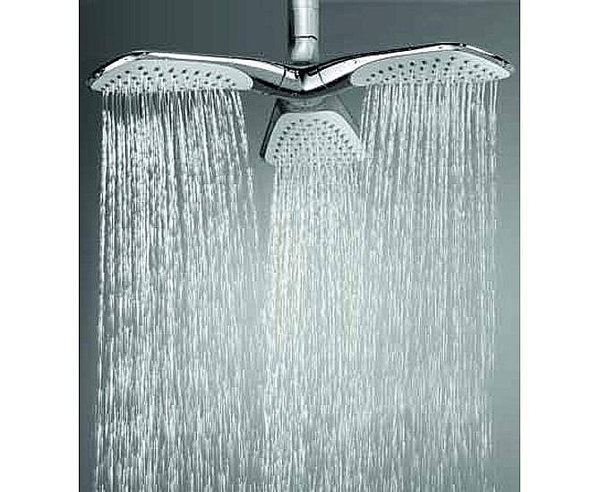 Душевая система Kludi Fizz Dual Shower System 670950500 купить в интернет-магазине сантехники Sanbest