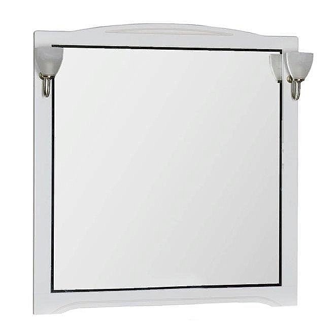 Зеркало Aquanet Луис 110 белое в ванную от интернет-магазине сантехники Sanbest