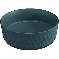 Раковина ISVEA Davanti 36 10NF67036SV-2P изумрудный матовый купить в интернет-магазине Sanbest