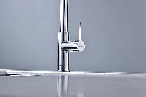 Смеситель для кухни Paulmark Galant Ga213077-CR хром купить в интернет-магазине сантехники Sanbest