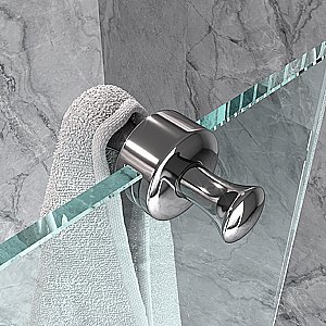 Крючок для душевых уголков WasserKraft K-223 хром купить в интернет-магазине сантехники Sanbest