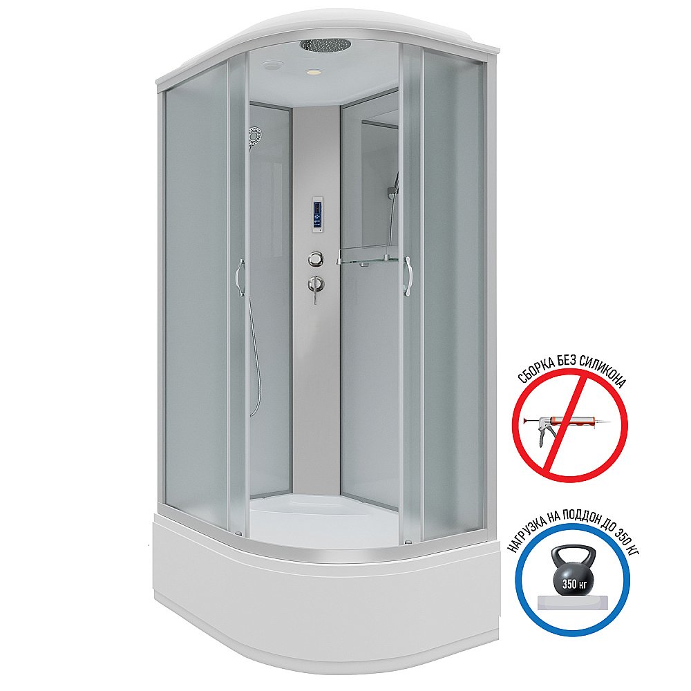 Душевая кабина Niagara Classic NG-2310-14P 120х80 купить в интернет-магазине Sanbest