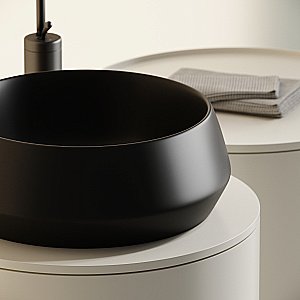 Раковина Ceramica Nova Maya CN12004MB черная матовая купить в интернет-магазине Sanbest