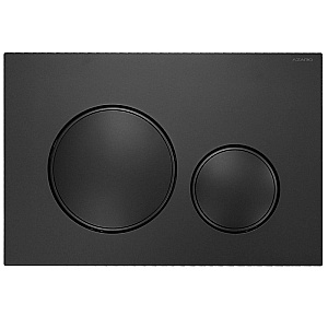 Кнопка для инсталляции Azario NEW AZ-017.04 черная матовая купить в интернет-магазине сантехники Sanbest