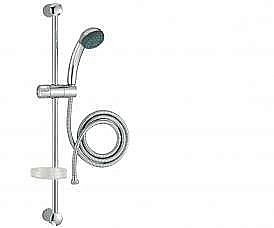 Душевая штанга с мыльницей Jacob Delafon BASIC 1 E14325-CP купить в интернет-магазине сантехники Sanbest