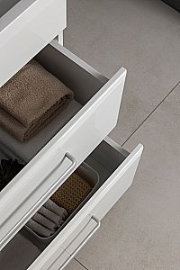 Тумба с раковиной Aquanet Лукка 302396 60 белый для ванной в интернет-магазине Sanbest