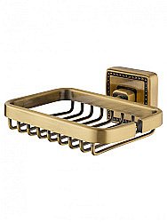 Мыльница с держателем WONZON & WOGHAND ROMA WW-7224 бронза купить в интернет-магазине сантехники Sanbest