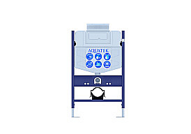 Инсталляция для унитаза Aquatek INS-0000018 купить в интернет-магазине сантехники Sanbest