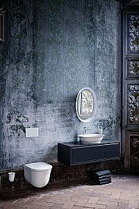 Раковина Laufen New Classic 8.1285.2.000.112.1 белая купить в интернет-магазине Sanbest