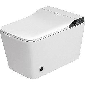 Унитаз с функцией биде Abber Rechteck AC1215S белый, с крышкой микролифт купить в интернет-магазине Sanbest
