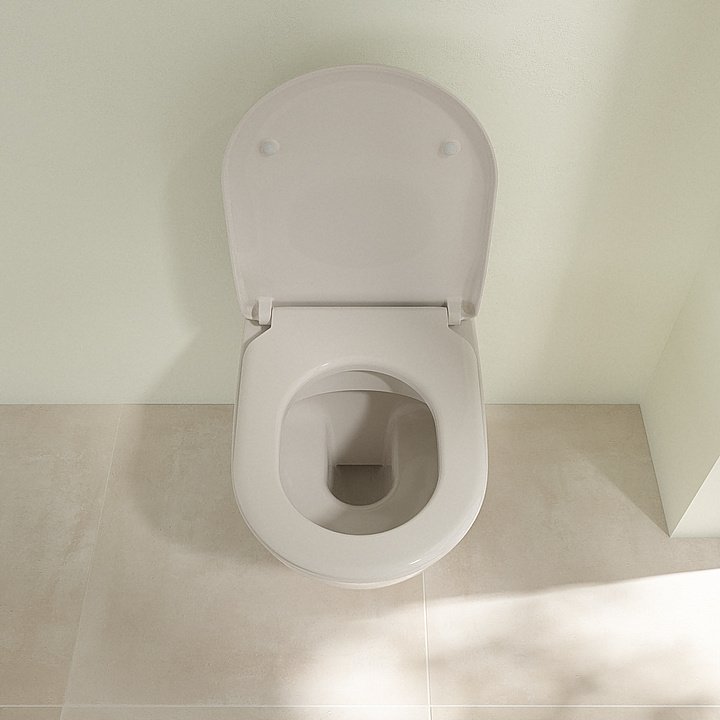 Унитаз подвесной Villeroy&Boch Subway 2.0 5614R0R3 бежевый купить в интернет-магазине Sanbest