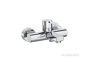 Смеситель для ванны и душа Roca Naia 5A0296C00 купить в интернет-магазине сантехники Sanbest