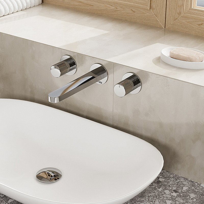 Смеситель для раковины WasserKRAFT Mosel 4645 хром купить в интернет-магазине сантехники Sanbest