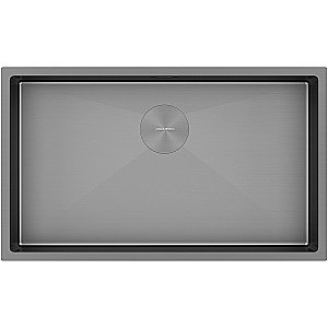 Кухонная мойка Paulmark Next 74 PM217444-MG серая матовая купить в интернет-магазине сантехники Sanbest