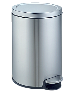 Ведро для мусора WeltWasser Lora 10000013393 сталь матовая купить в интернет-магазине сантехники Sanbest