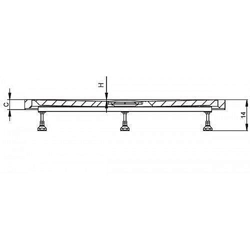 Душевой поддон Riho Basel 414 100x90 D005021005 белый купить в интернет-магазине Sanbest
