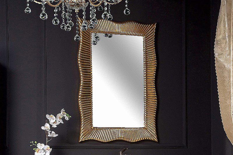 Зеркало Boheme NeoArt Soho 563 золото в ванную от интернет-магазине сантехники Sanbest