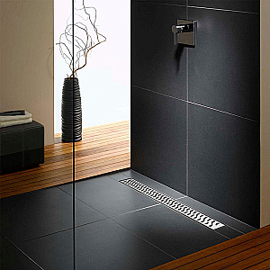 Душевой лоток Azario Harmony 75 AZ-CH 750 HN хром купить в интернет-магазине Sanbest