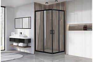 Душевой уголок Royal Bath RB1295HPD-T-BL 95х120 прозрачный купить в интернет-магазине Sanbest